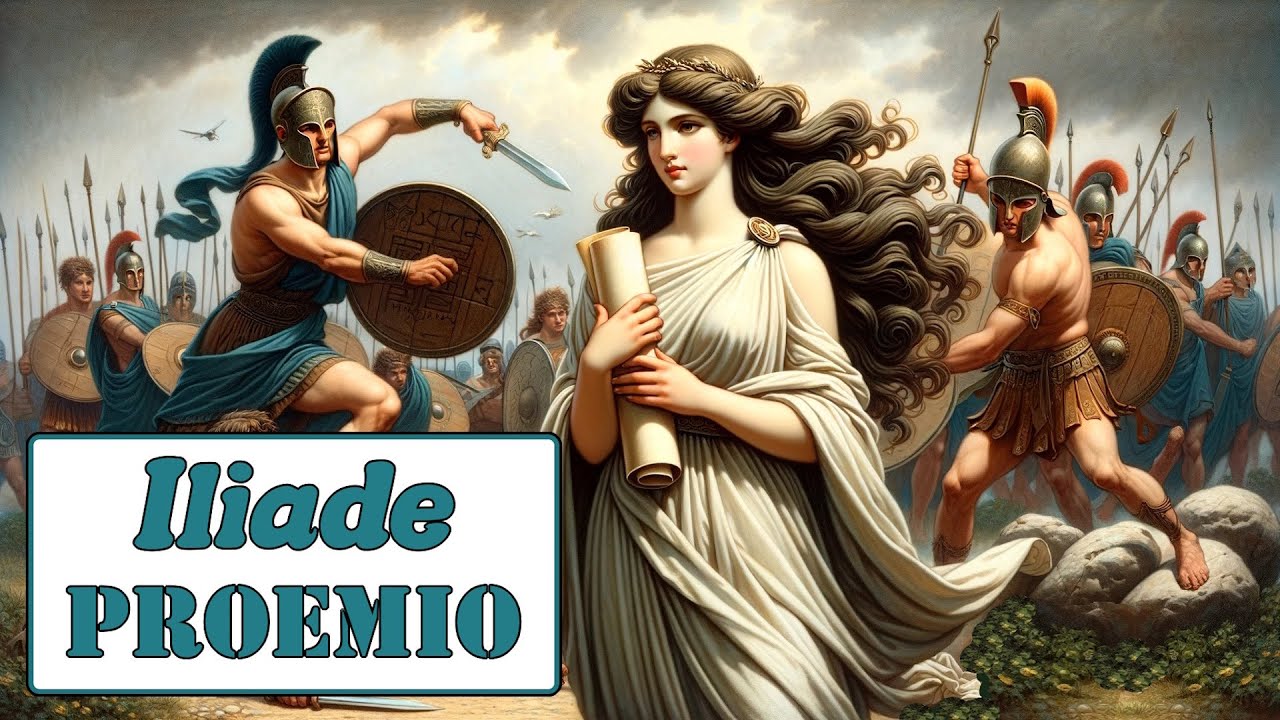 📖⚔ PROEMIO dell'ILIADE - Analisi, Spiegazione, Parafrasi e Figure Retoriche   (Epica Antica)