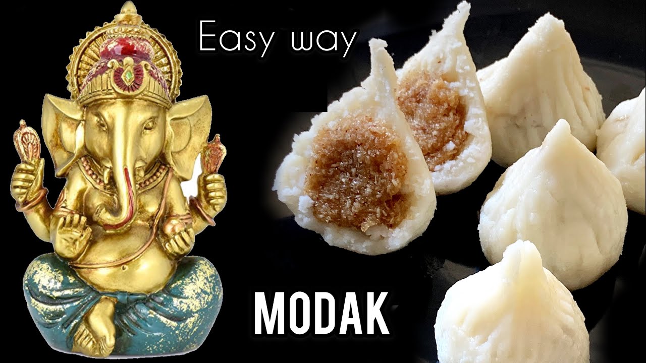 Modak For Ganesh Chaturthi | Steamed Modak Recipe | How to make Modak | Easy way to prepare Modaks