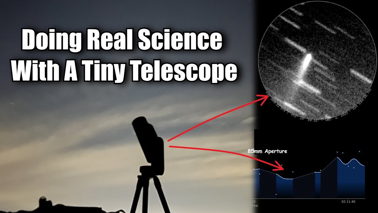 Can You Do Real Science With Backyard Telescopes?