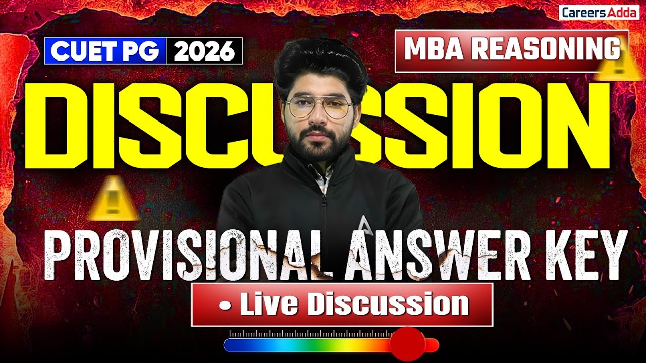 CUET PG MBA 2026 | Reasoning | Provisional Answer Key Released | How To Check