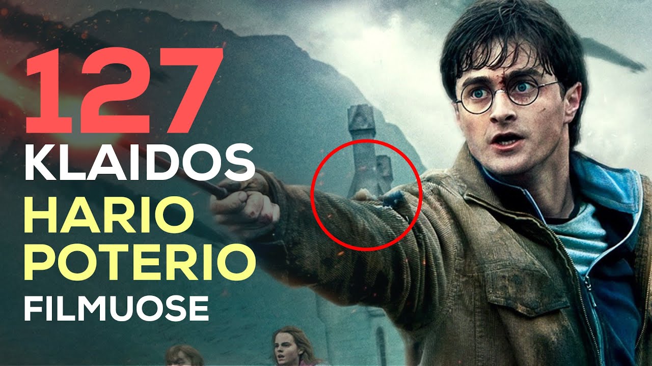 Kinofeilai: 127 klaidos HARIO POTERIO filmuose