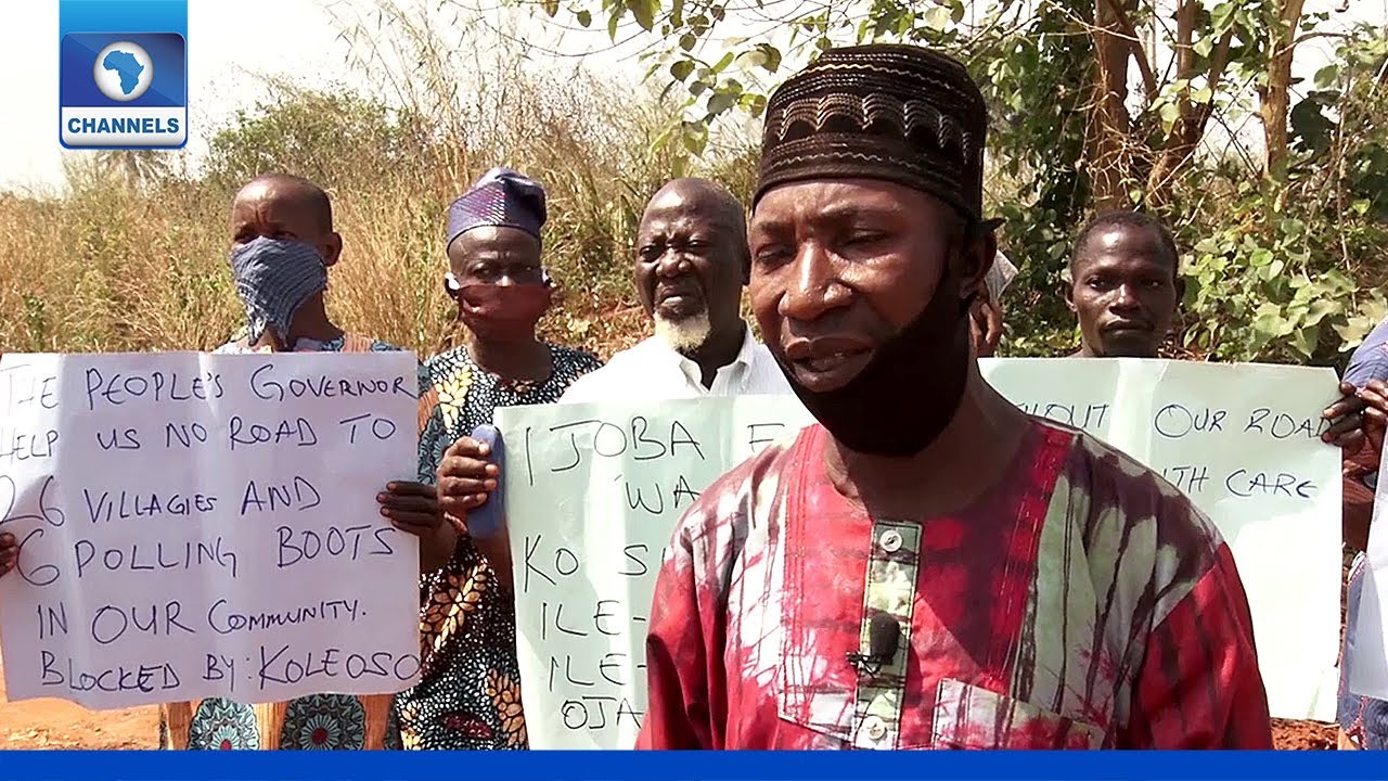 Residents Of Adedero Cry out Over Road Blockade