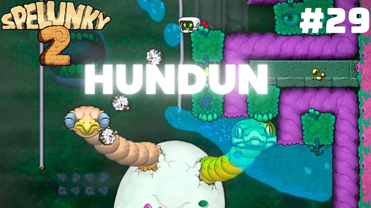 I ALMOST Beat Hundun… Then I Fell | Spelunky 2