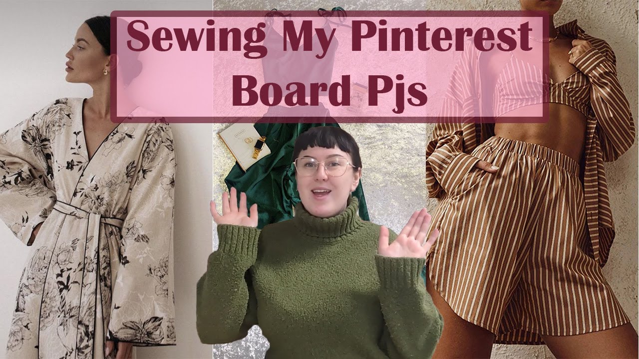 Sewing my Pinterest board pjs | Part one