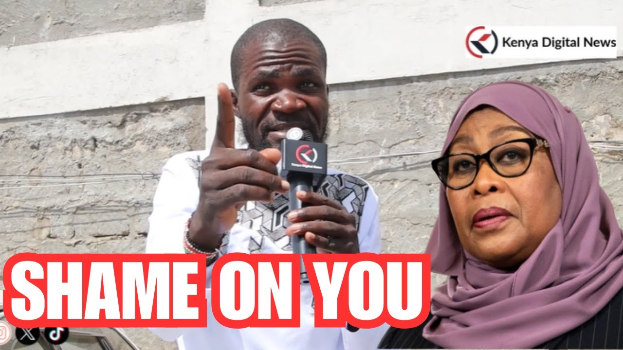Samia heshimu Wakenya, Kwanza Haujachaguliwa umekalia kiti cha Marehemu' Nuru Okanga destroys Suluhu