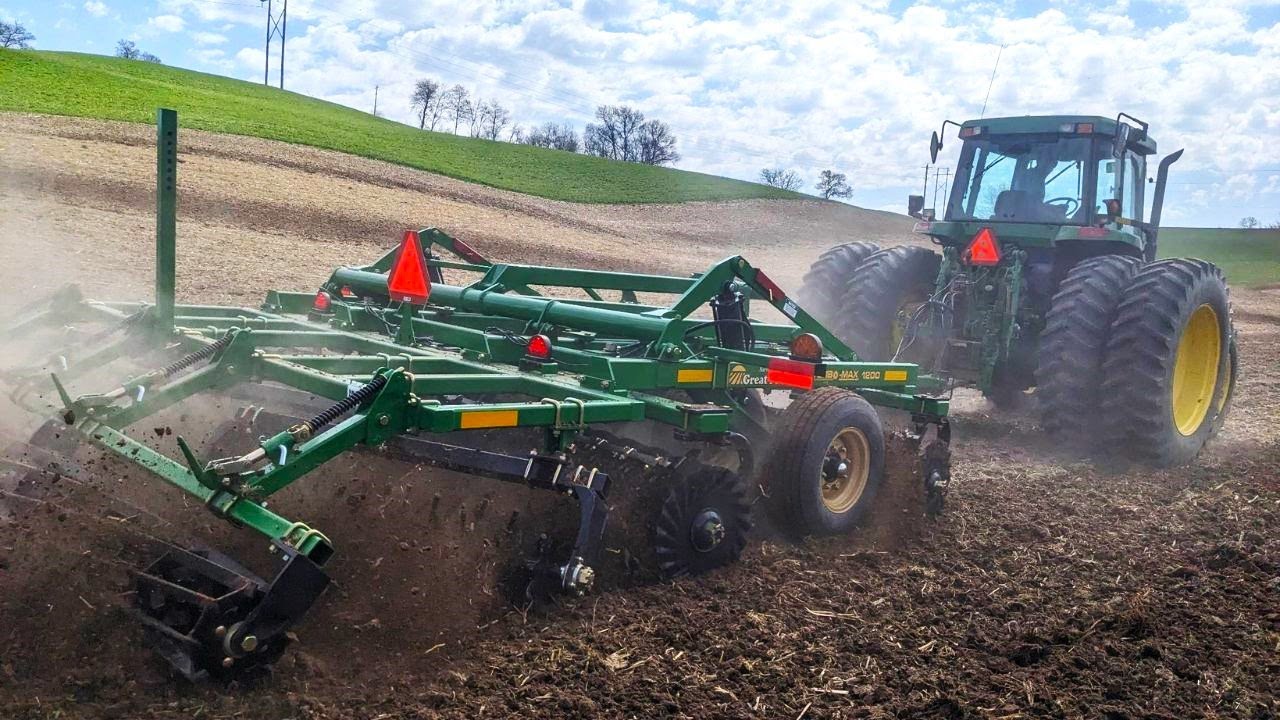 Демонстрация вертикальной обработки почвы Great Plains Turbo-Max!