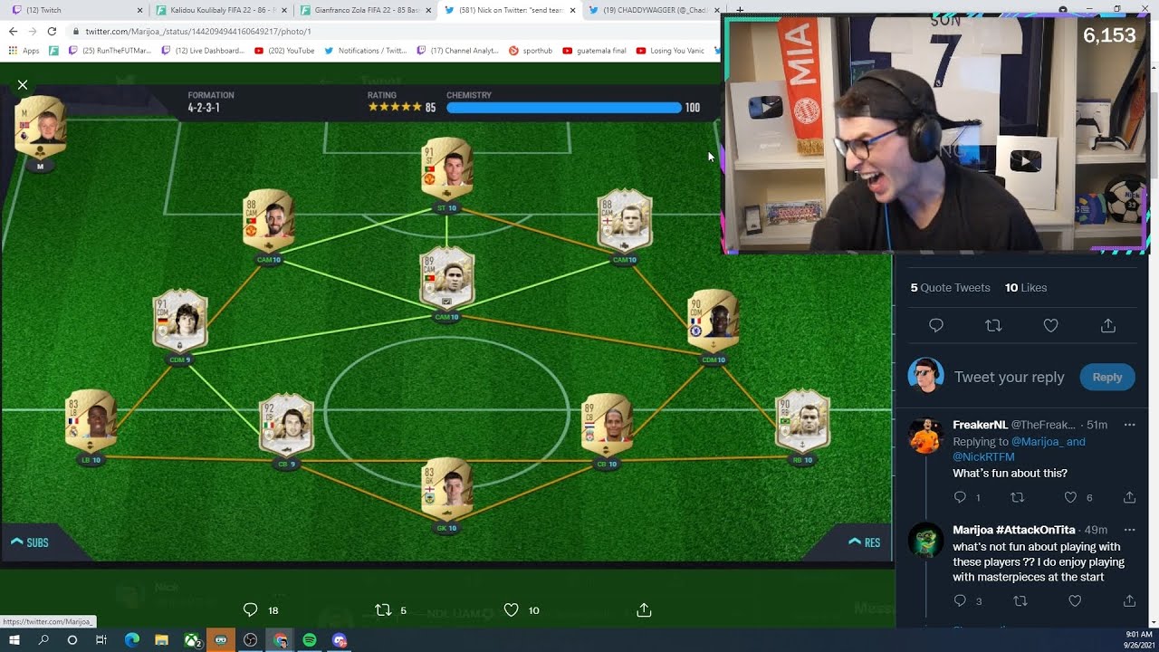 13 Million Coin Starter Team FIFA 22