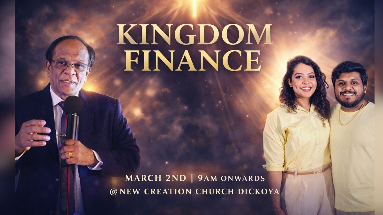 Kingdom Finance | 02.03.2026| New Creation Church | Kiruba TV