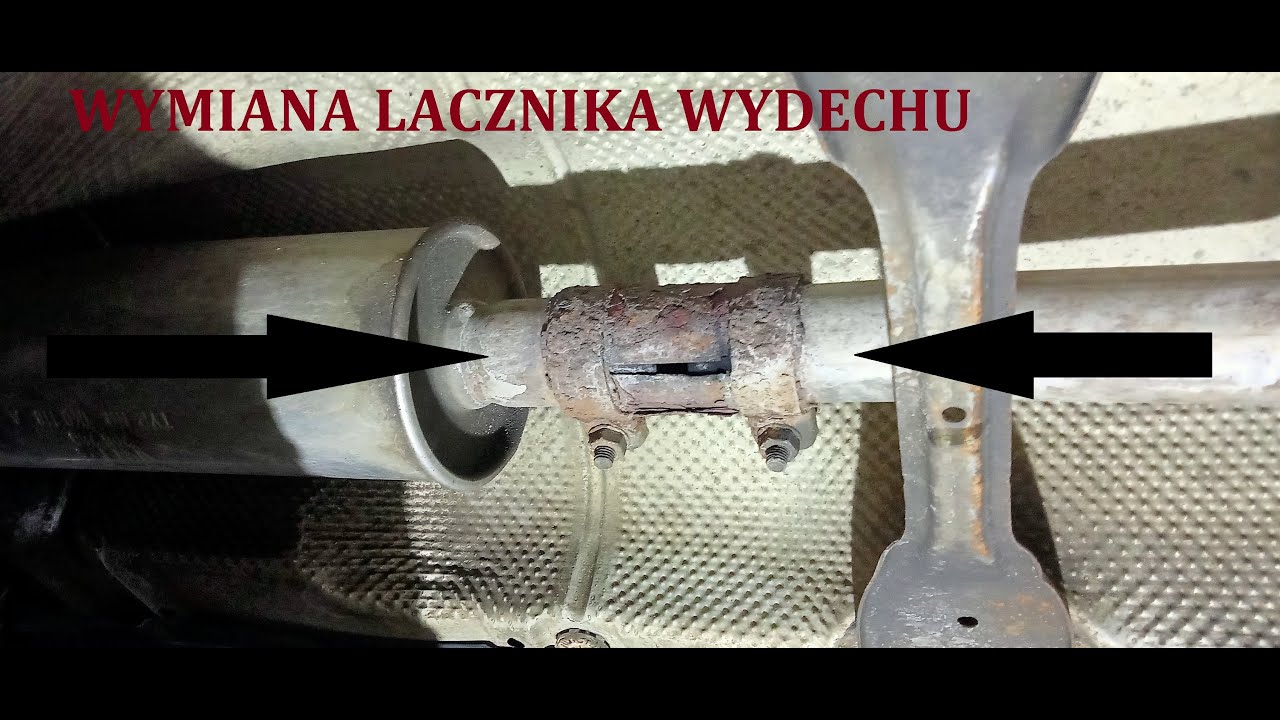Wymiana łącznika wydechu w Skoda Octavia II