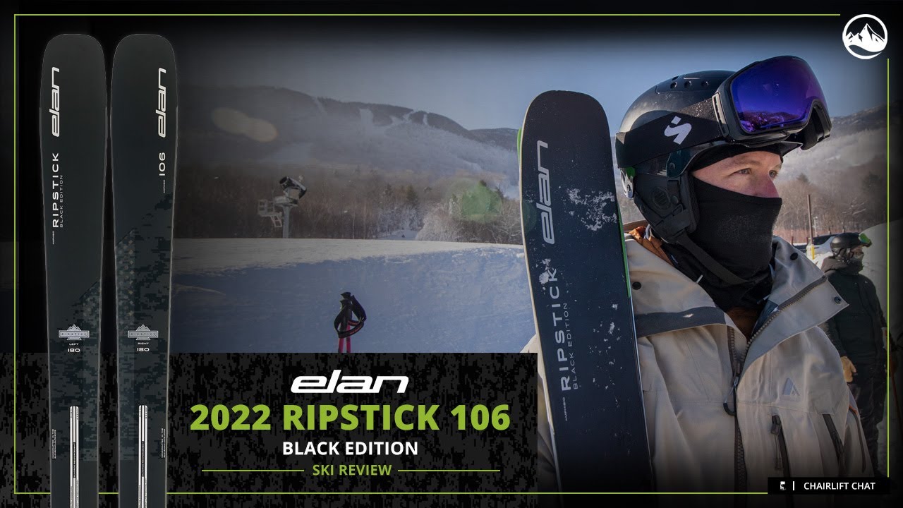 Обзор лыж Elan Ripstick 106 Black Edition 2022 года на SkiEssentials.com