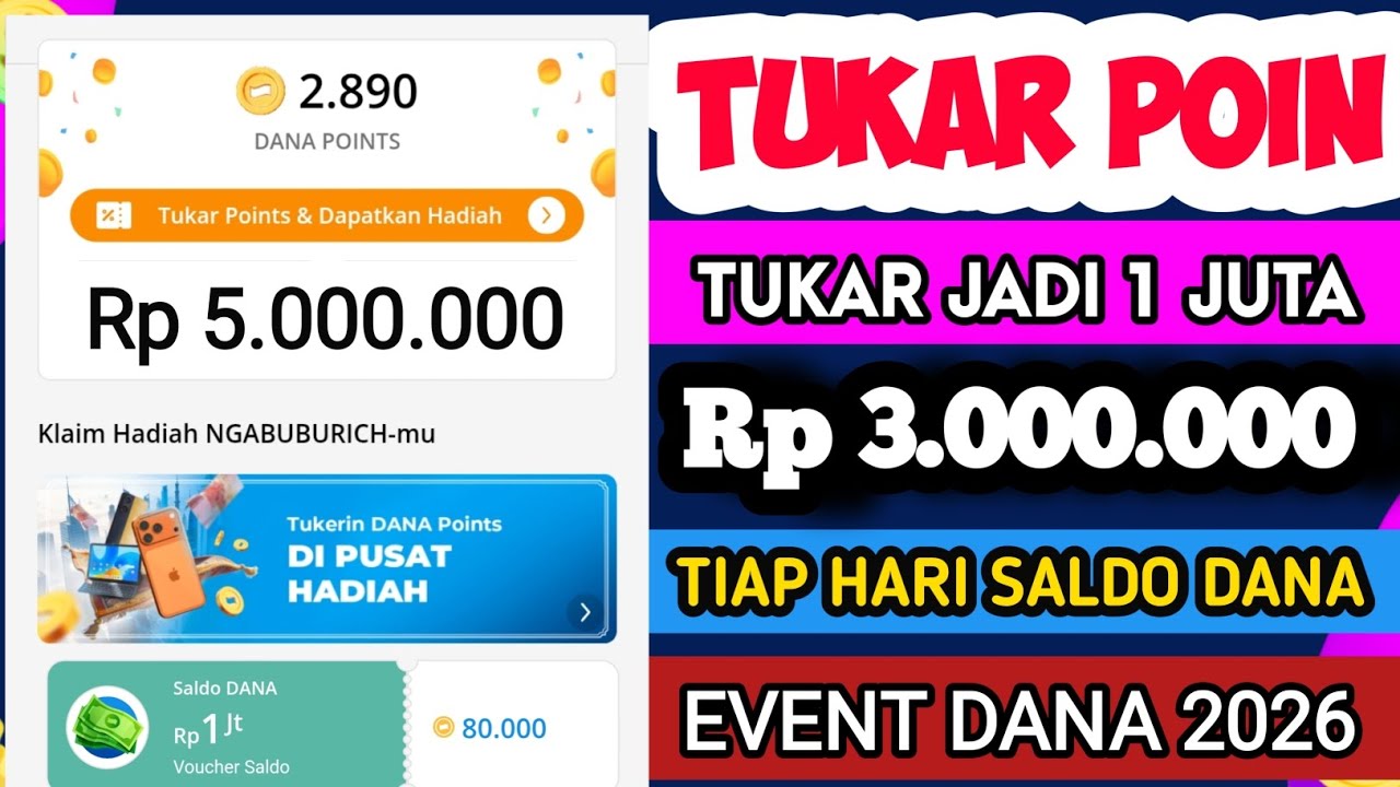 Cara menukarkan poin dana jadi saldo 2026 - tukar dana point jadi uang - event dana ngabuburich 2026