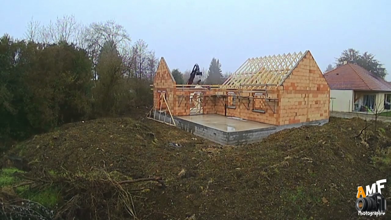 Timelapse Construction Maison Individuelle