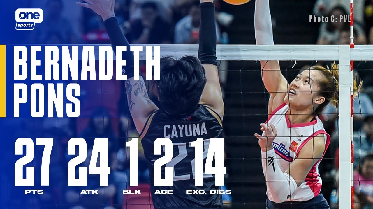 Bernadeth Pons EXPLODES FOR 27 PTS vs. Cignal🦸🏻&zwj;♀️ | 2024-25 PVL ALL-FILIPINO CONFERENCE HIGHLIGHTS