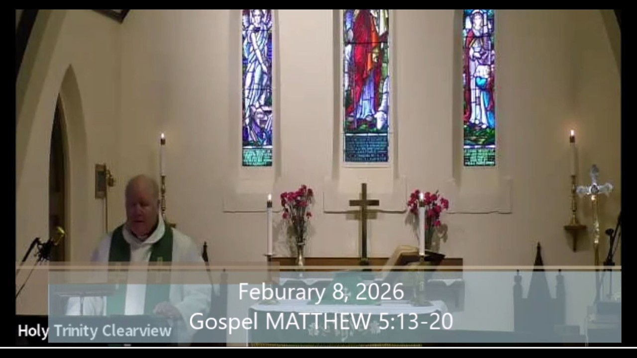 Are We Alive, or Are We Fully Alive?  Gospel  MATTHEW 5:13-20