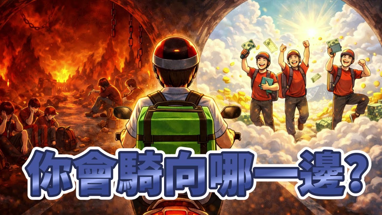 外送專法確定通過，但在前方等待外送員的究竟是天堂還是地獄？外送新紀元到來該如何避免自己被市場淘汰？UBER全新趟獎「連日外送」是什麼鬼？
