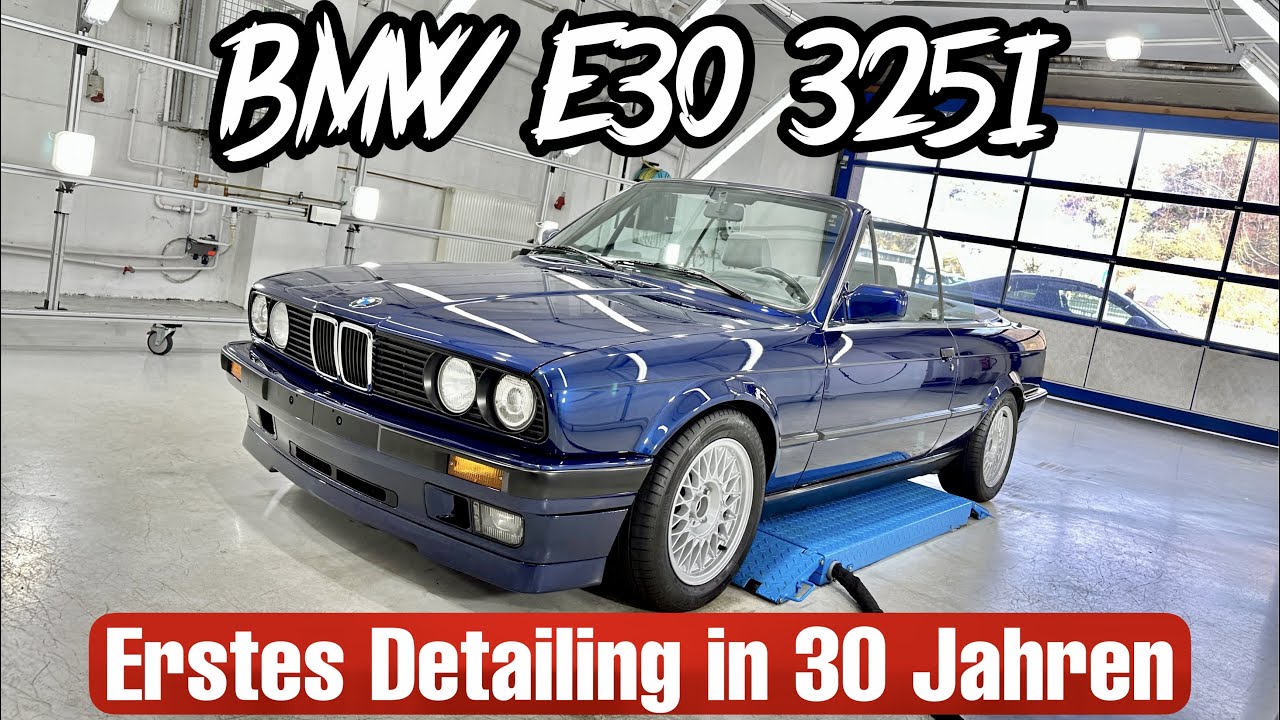BMW E30 325i /// Highend KERAMIKversiegelung - Paddy poliert PS Car Garage