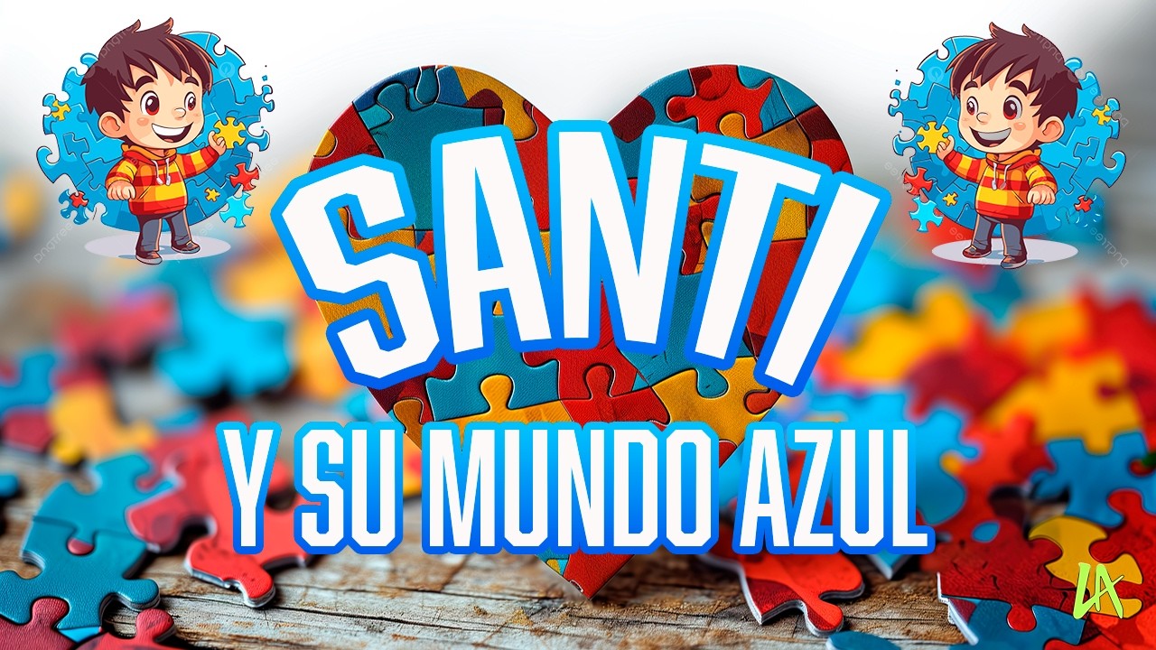 Santi y su mundo azul