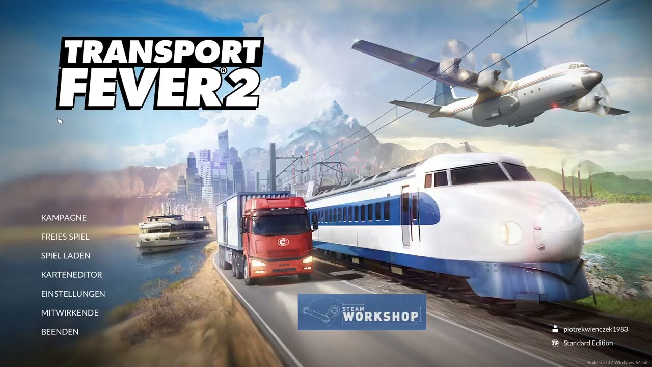 LP Transport Fever 2 #1 Brot und Passagiere