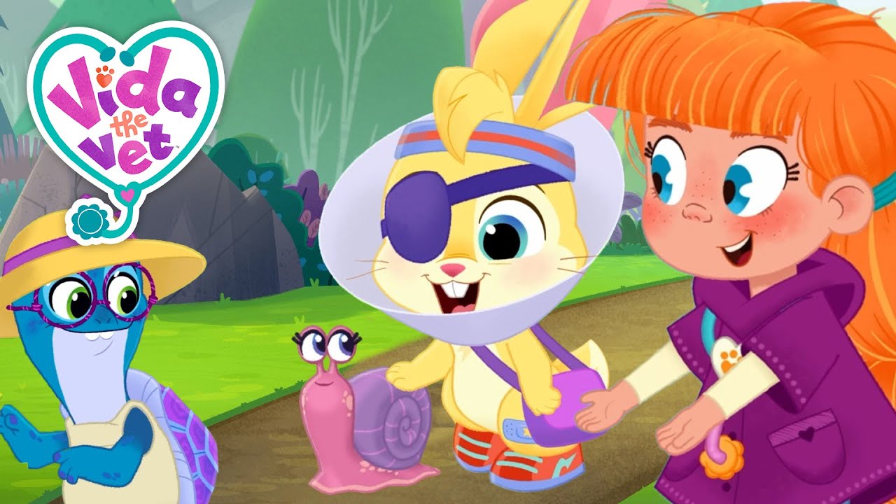 Zigzag’s Snail Call (Cheer Up!) + More | Vida the Vet | Mental Health | Animal Cartoons for Kids