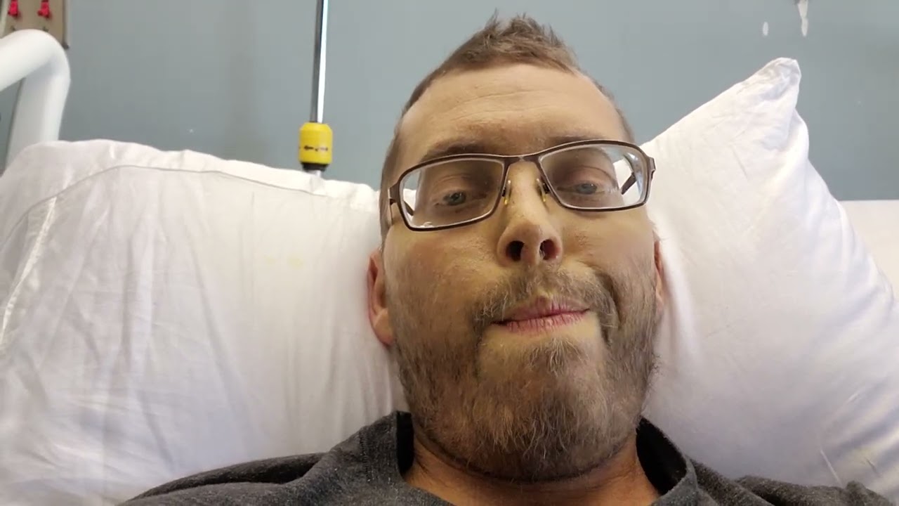 Waiting around in my hospital room, nothing to do but eat. Come on liver transplant!