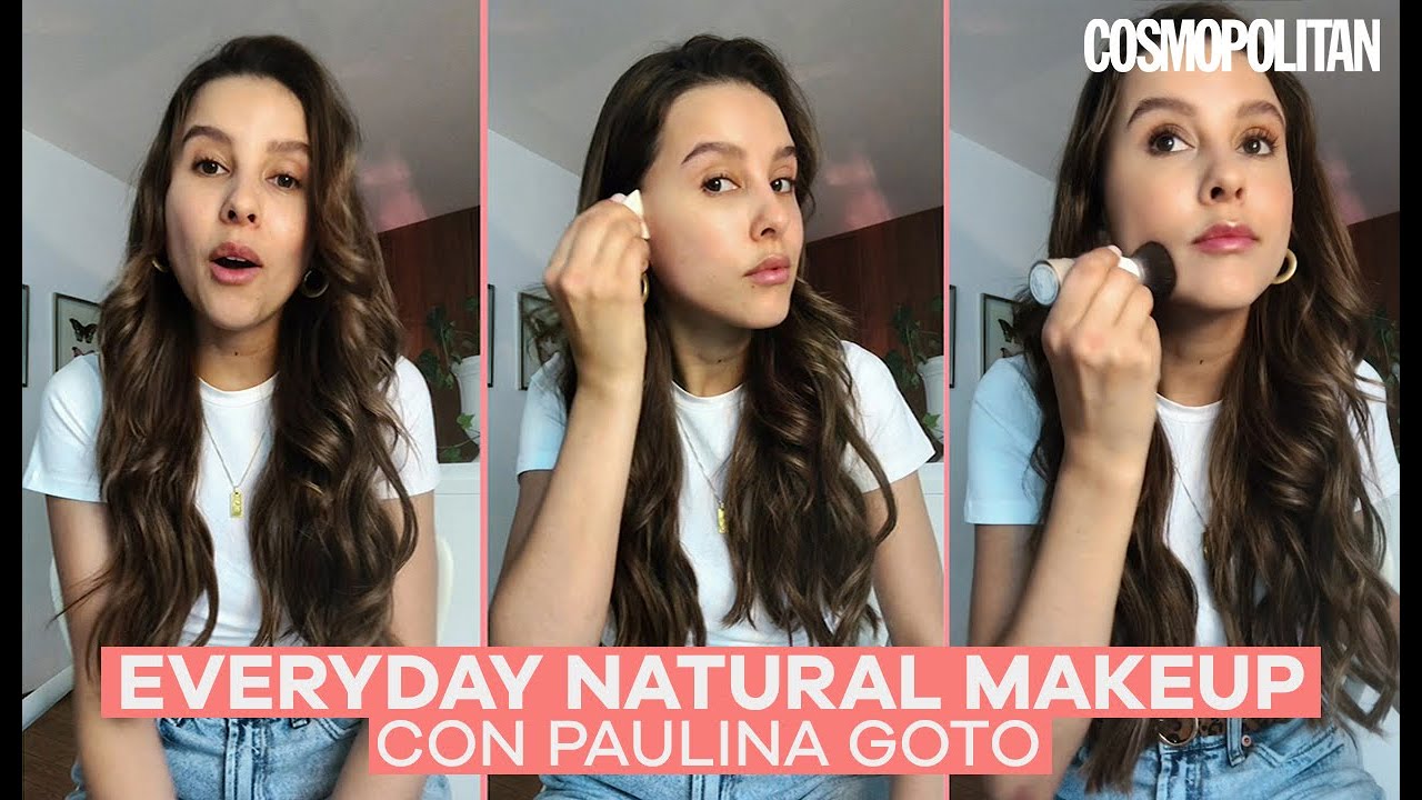 Así es el maquillaje del día a día de Paulina Goto