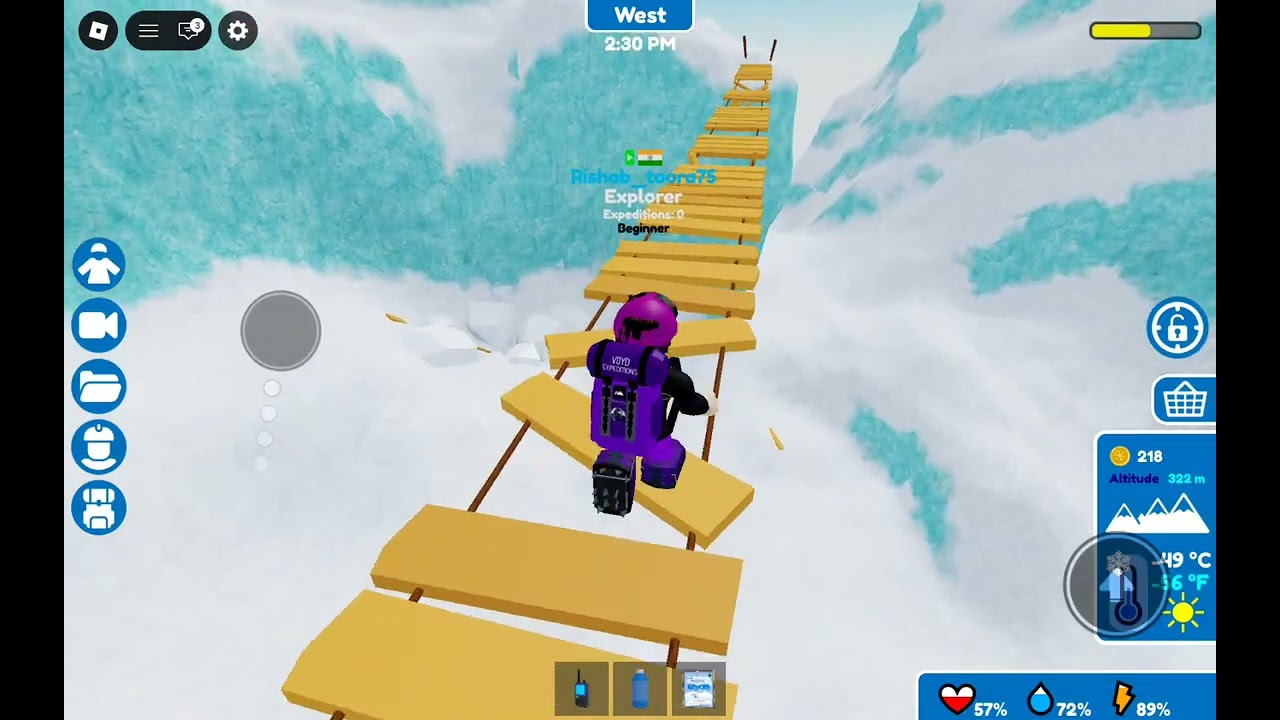 ROBLOX Expendition Antarctica 🏔( PART 1) Subscribefor more parts #roblox #robloxcontent #gaming 