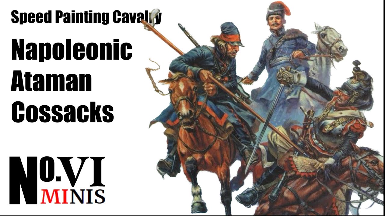 Paint Up a Regiment of Napoleonic Ataman Cossacks in 4 Hours