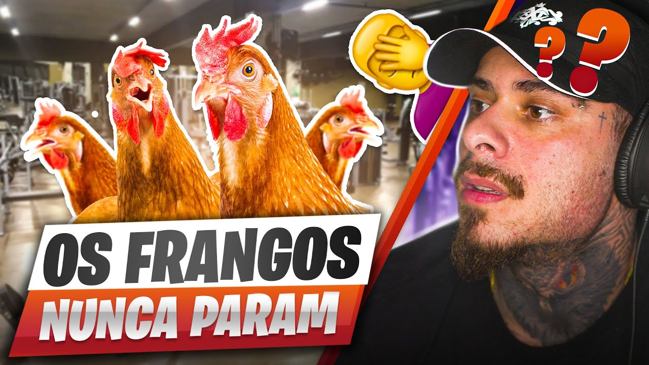 REAGINDO AOS FRANGOS NA ACADEMIA! - LEO STRONDA