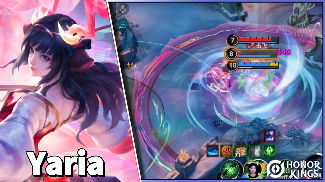 Yaria｜Of all of Yaria's skins I still like this one the best.｜Honor of Kings