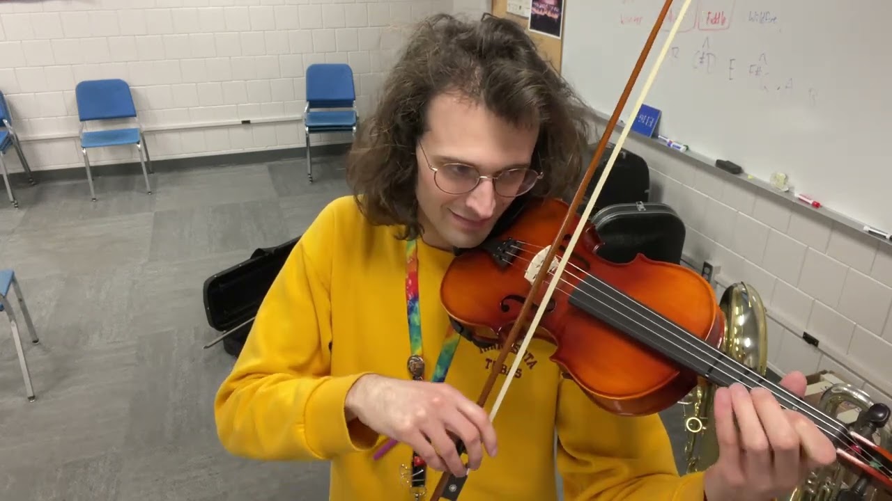 Ancient Flower violin 1