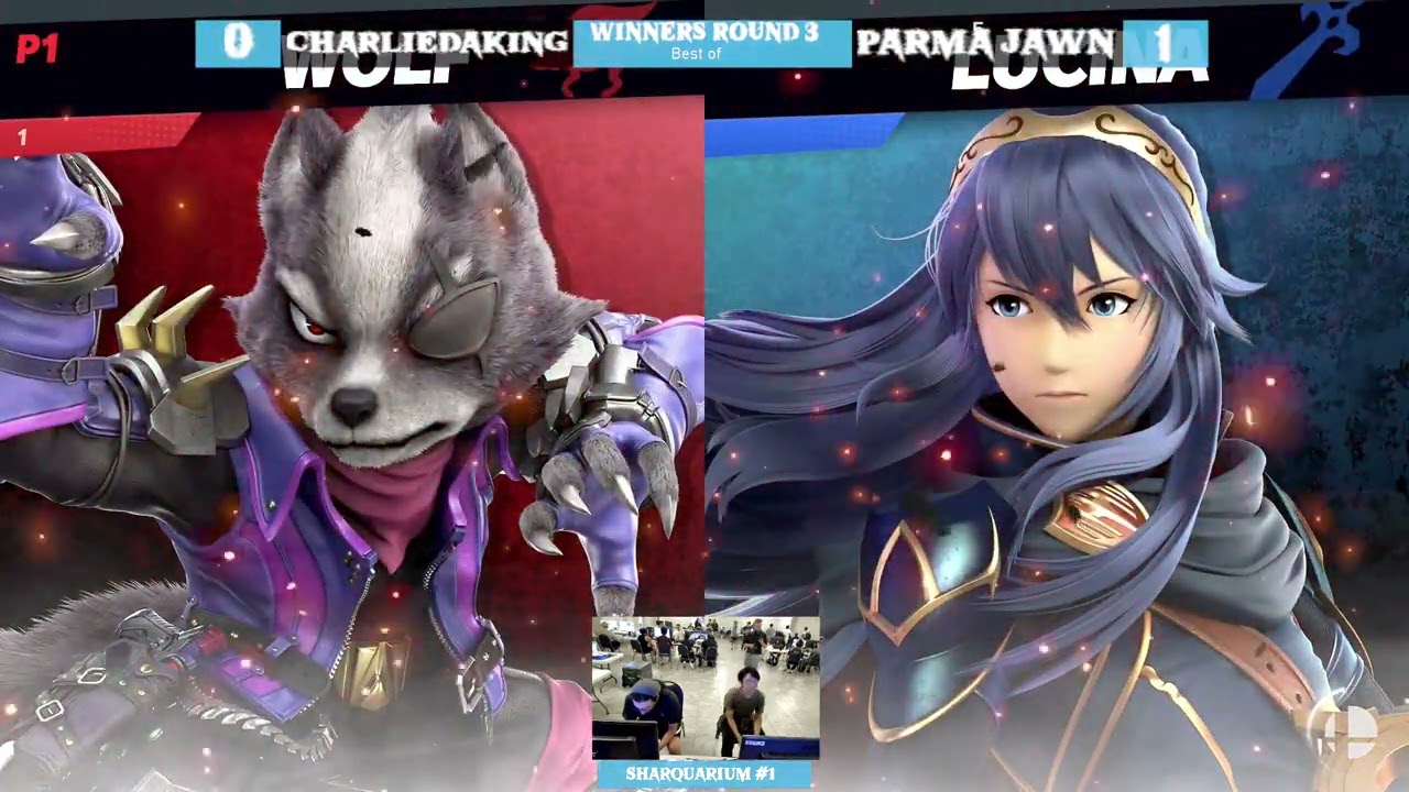 Sharquarium #1 Winners Round 3 - CS3 | Parma Jawn (Lucina) Vs. Charliedaking (Wolf)