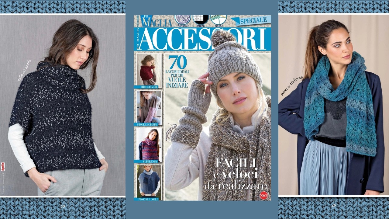 Piu Maglia Special. Accessories #2 l Knitting Magazine Flip Through