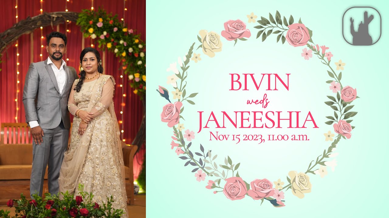 BIVIN WEDS JANEESHIA | 15-11-2023 | 11:00AM | MADRE DE DEUS CHURCH VETTUCAUD