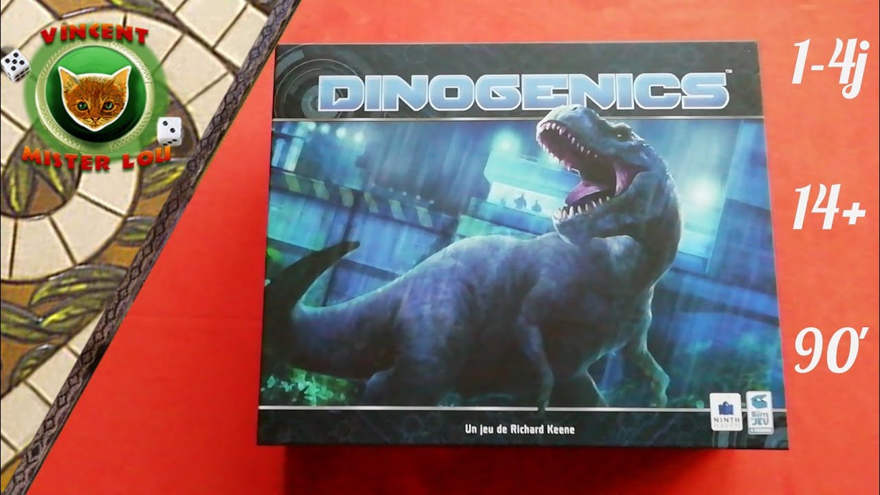 Une partie de Dinogenics (2 joueurs)