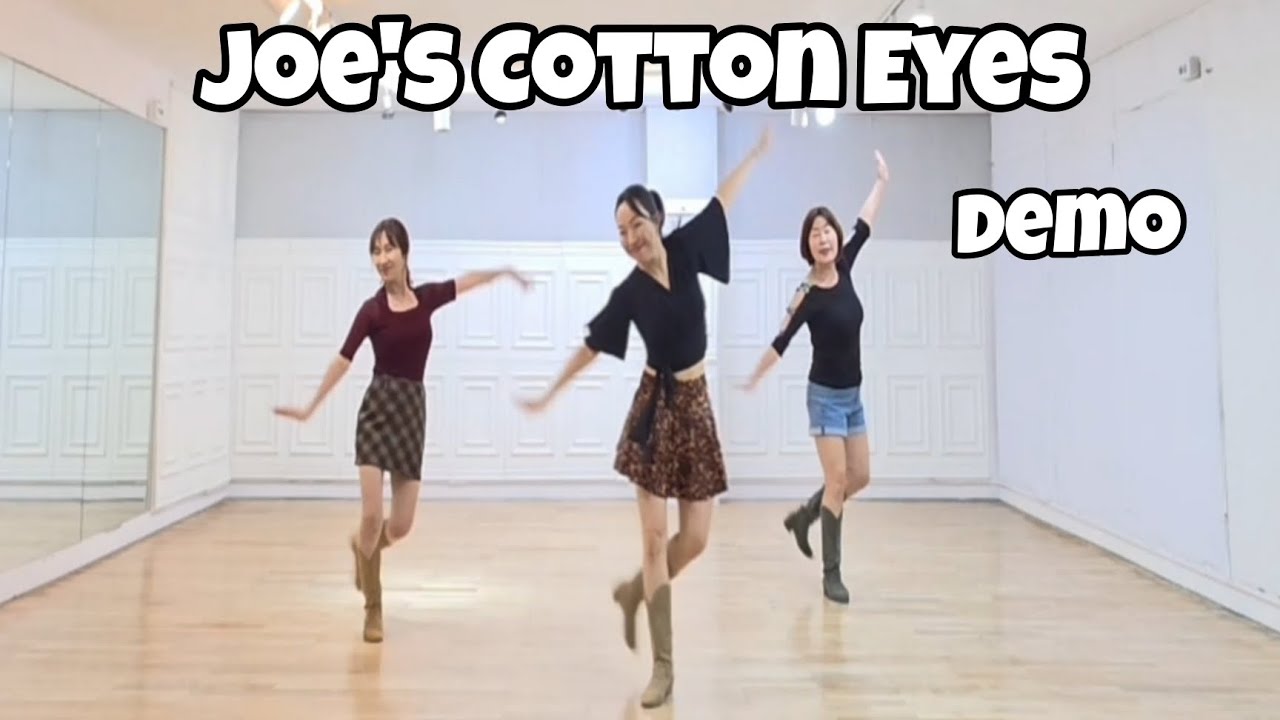 Joe's Cotton Eyes - Line Dance (Demo) | High Beginner | Maggie Gallagher | Colin Ghys 
