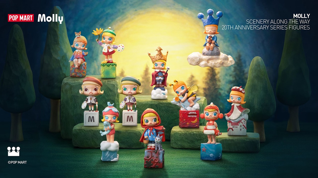 POP MART MOLLY BLIND BOX | Scenery Along the Way 20th Anniversary