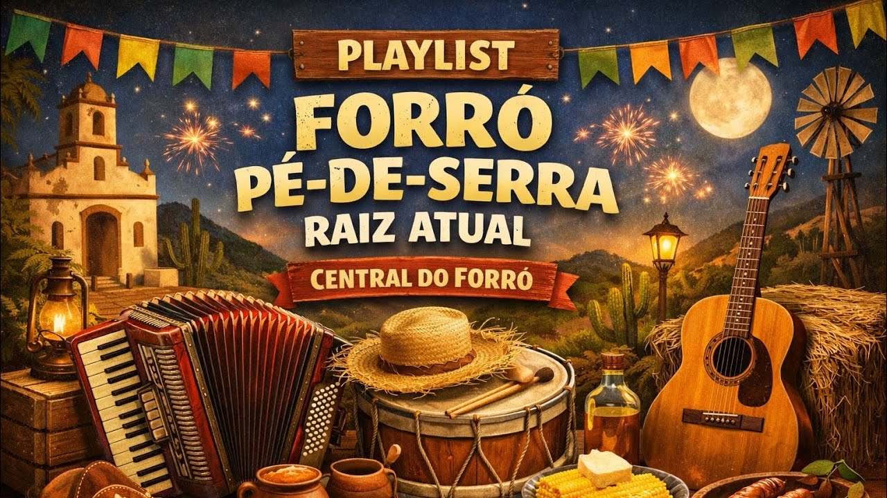 PLAYLIST FORRÓ PÉ-DE-SERRA RAIZ ATUAL 2026 | SANFONA, ZABUMBA E NORDESTE AUTÊNTICO