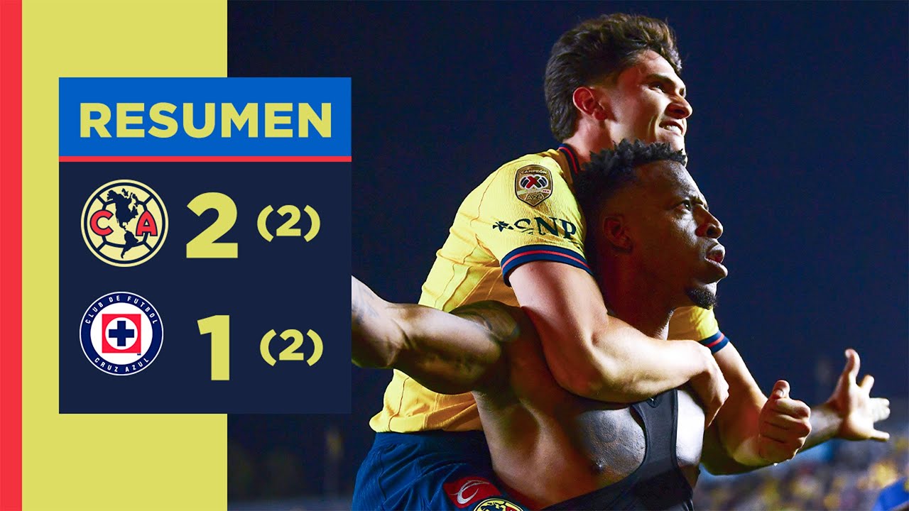 Resumen completo: América 2 (2) vs (2) 1 Cruz Azul | Semifinal, Vuelta | ¡ESTAMOS EN UNA FINAL MÁS!