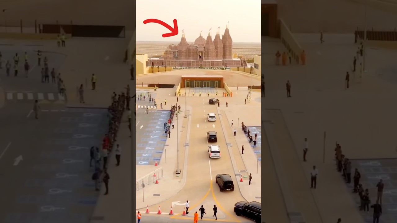 Dubai Hindu Temple #abudhabi #temple #facts