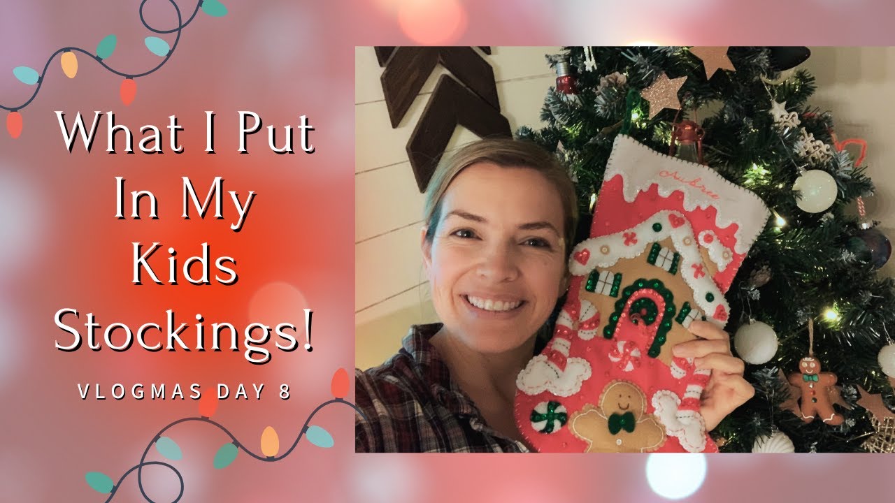 STOCKING STUFFER IDEAS FOR BOYS + GIRLS || whats in my kids' christmas stockings || DITL HOMESCHOOL