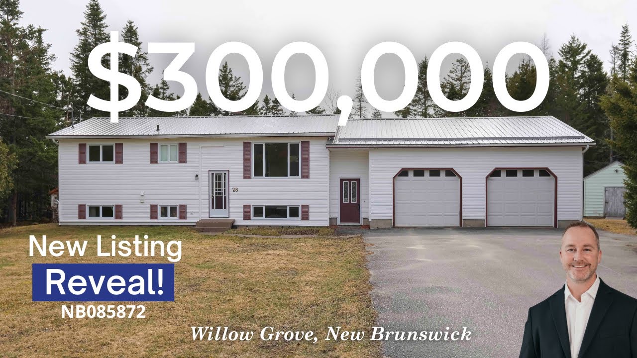 🎥Video Tour Of 28 Chestnut Drive, Willow Grove, NB, E2S 1L1🎥
