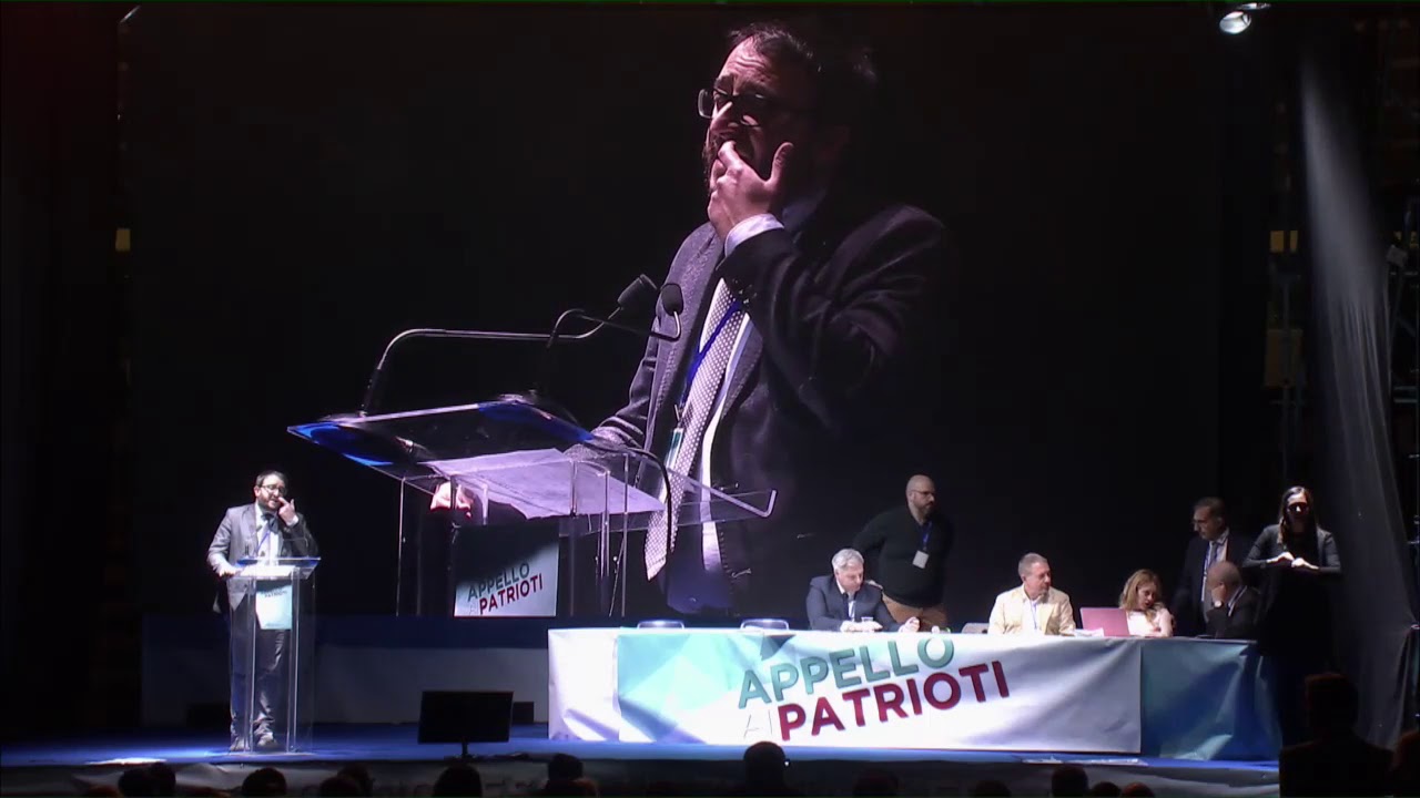 Intervento di Pierluigi Biondi al congresso di Fratelli d'Italia