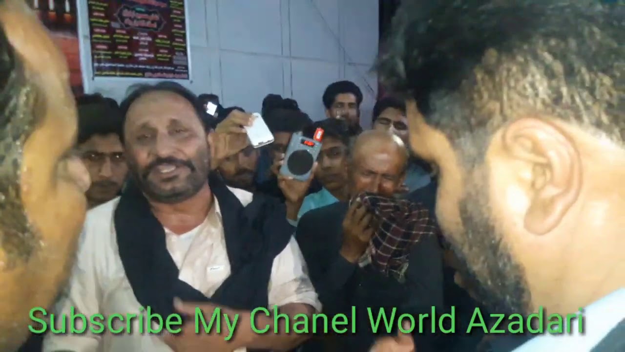 New Noha, Ustad Allah Yar Rind, Dhi Jholi Pai hae Akbar da baba inhkon ton uthaendy ya men uthawan