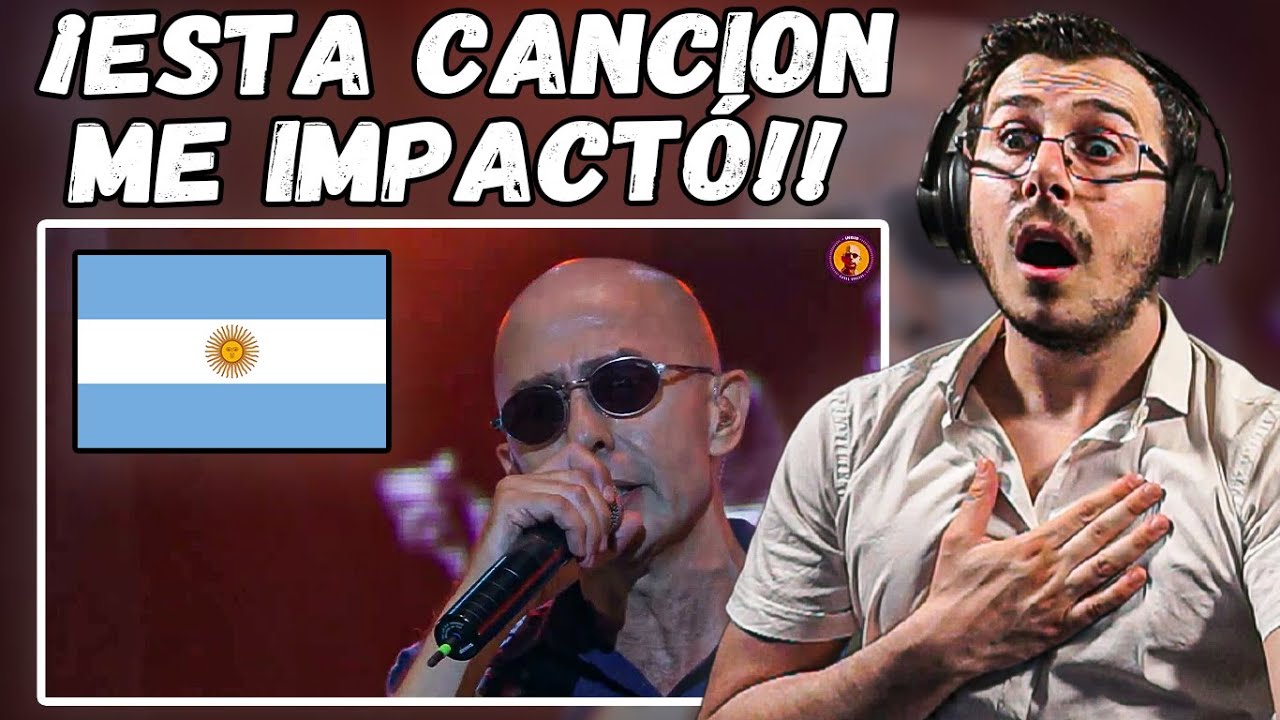 Reacción de Italiano al Indio Solari: Pabellón Séptimo en Vivo 🇦🇷