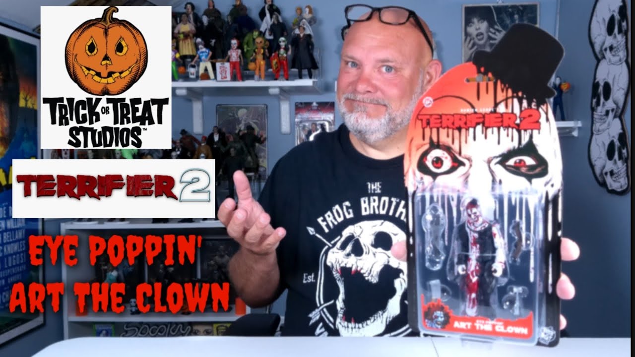 Фигурка Eye Poppin' Art The Clown от студии Trick or Treat Studios размером 5 дюймов.