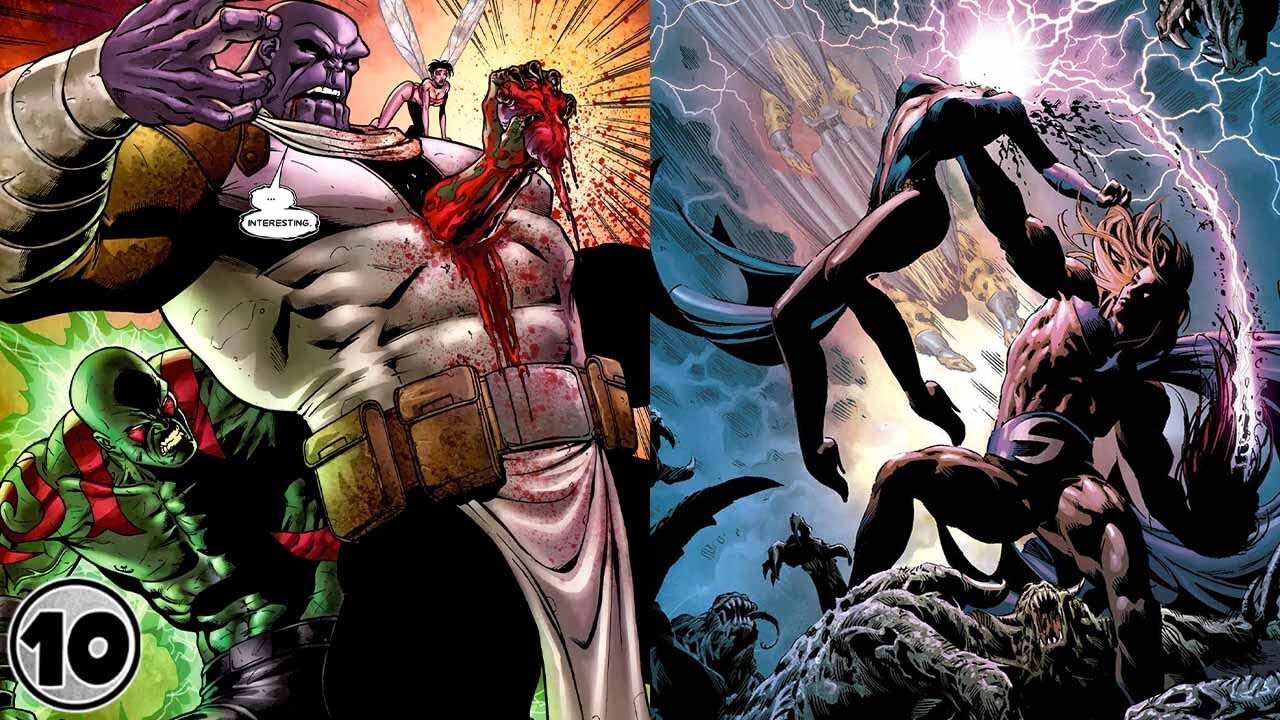 Top 10 Most Shocking Super Villain Deaths