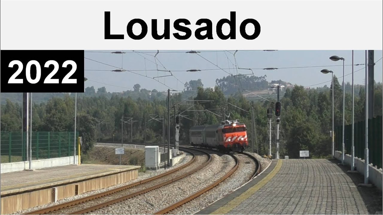 Estação de Lousado - Comboios de Portugal Trains