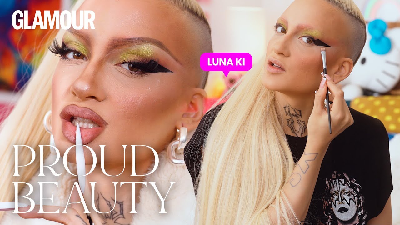 Luna Ki: cómo crear su icónico eyeliner, paso a paso | Proud Beauty | Glamour España
