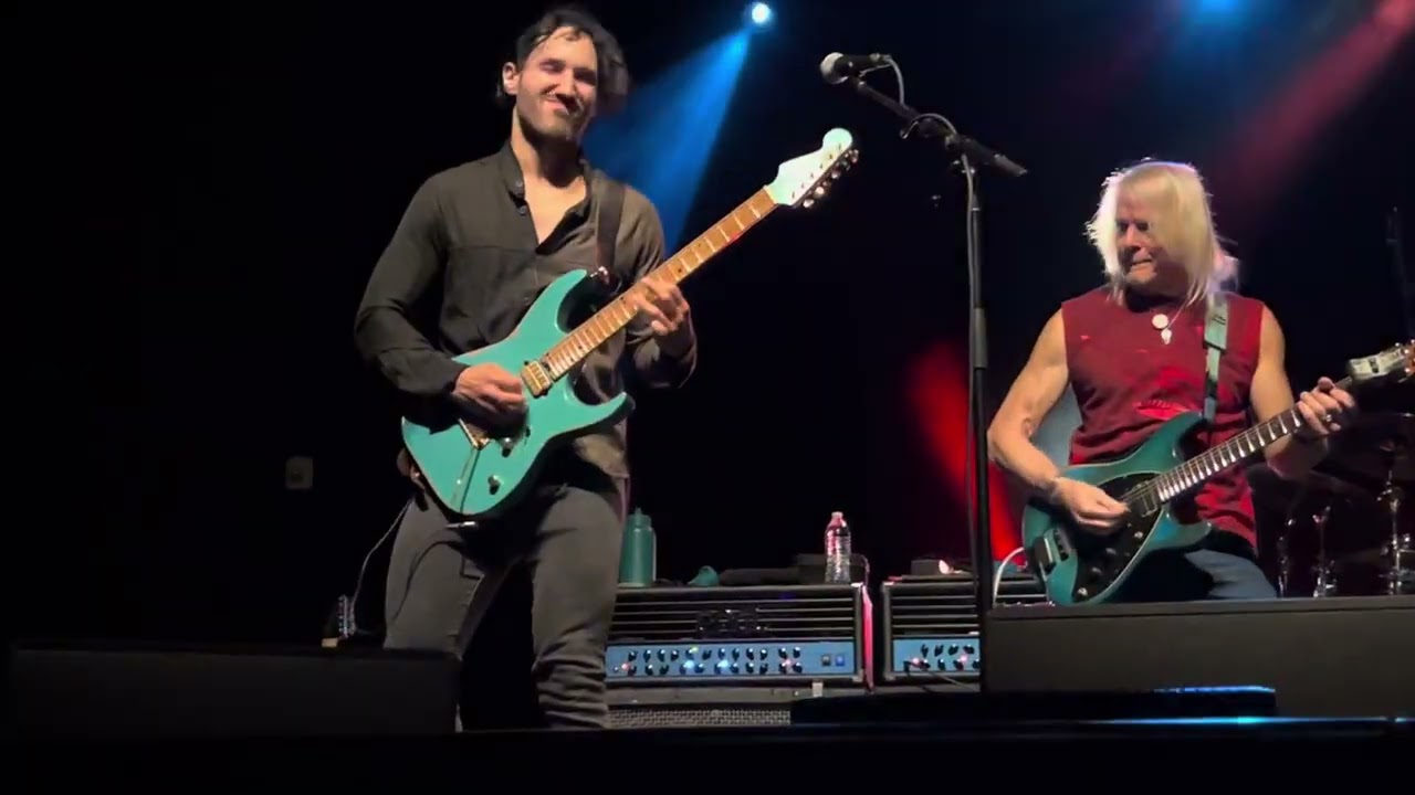 Steve Morse band performing TexUS 
