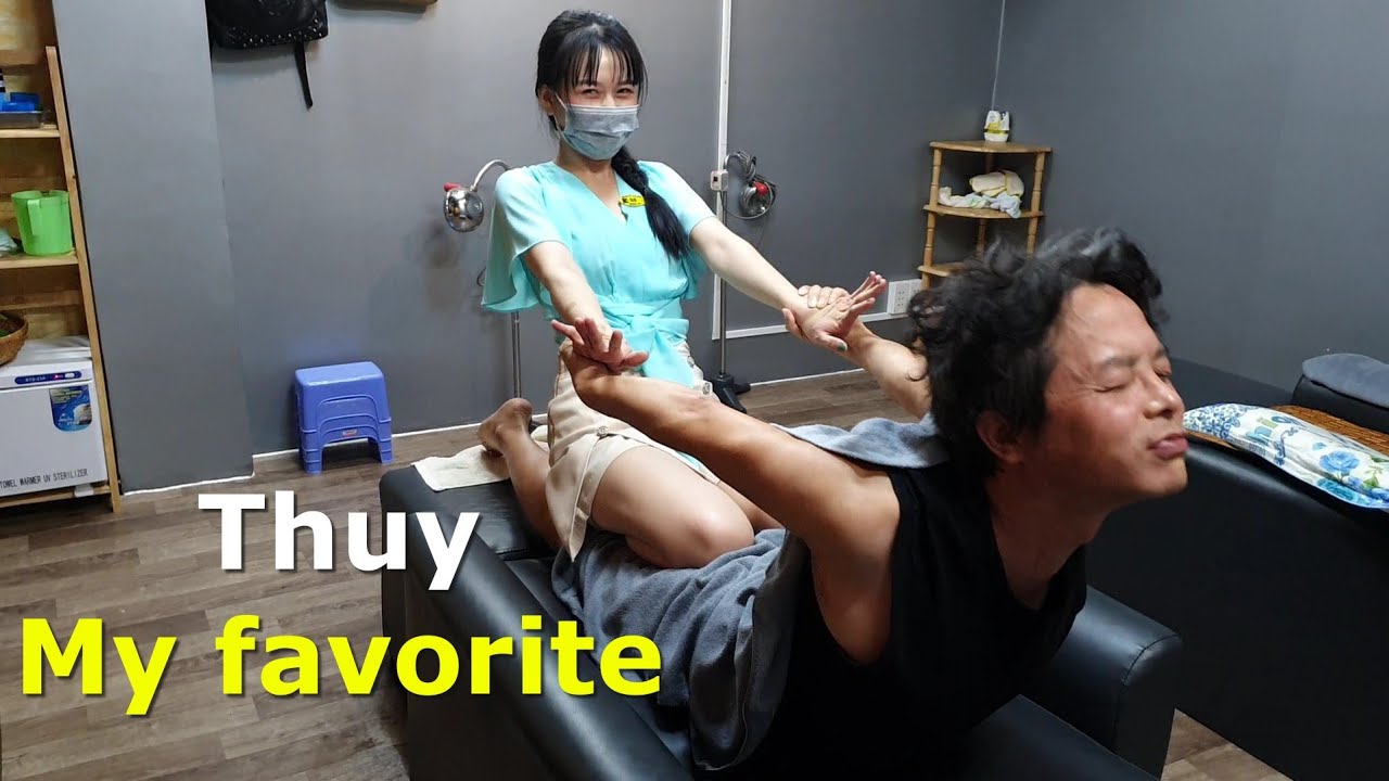 Thuy video part 2, my favorite massage girl. Relax Hunter